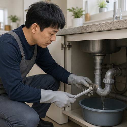 싱크대 배수구 교체 직접 하기