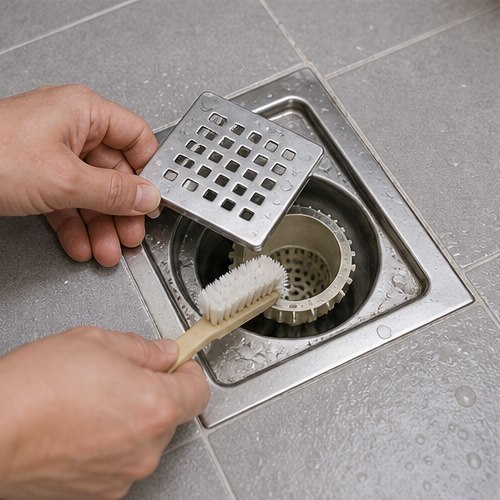 화장실 하수구 냄새 차단법